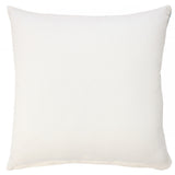 20" X 20" White And Black 100% Cotton Geometric Zippered Pillow