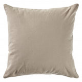 20" X 20" Light Gray And Dark Gray 100% Wool Zippered Pillow