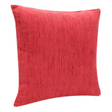 20" X 20" Coral Linen Zippered Pillow