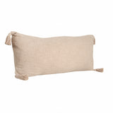 14" X 36" Light Pink 100% Cotton Zippered Pillow