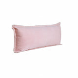 14" X 36" Light Pink 100% Cotton Zippered Pillow