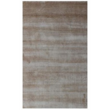 8' X 11' Tan And Brown Ombre Hand Loomed Area Rug