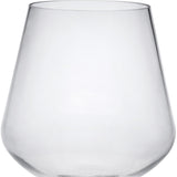 Set of Four Clear Tritan Plastic Stemmed All Purpose Wine Glasses