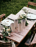 Set of Four Clear Acrylic Stemless Highball Glass