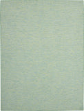 10' X 14' Blue Power Loom Area Rug