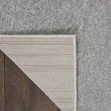 12' X 15' Gray Power Loom Area Rug