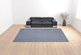 10' x 14' Navy Blue Power Loom Area Rug