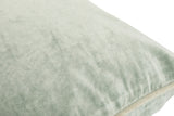 14" X 26" Brown Leather Zippered Pillow
