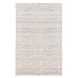 5' x 8' Natural and Ivory Chevron Hand Woven Area Rug