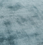 8' X 10' Blue Chevron Hand Woven Area Rug
