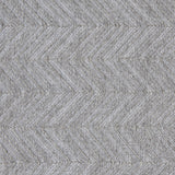 2' X 3' Blue Chevron Hand Woven Area Rug