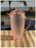 2.5 Quart Pink Diamond Acrylic Pitcher