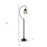 66" Bronze Traditional Shaped Floor Lamp