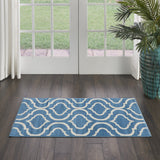 2' X 4' Gray Moroccan Power Loom Area Rug