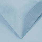 Light Blue King Cotton Blend 1200 Thread Count Washable Duvet Cover Set