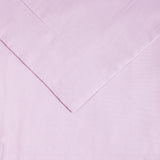 Lilac Twin 100% Cotton 300 Thread Count Washable Duvet Cover Set