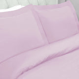 Lilac Twin 100% Cotton 300 Thread Count Washable Duvet Cover Set