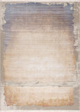 10' X 13' Beige Abstract Washable Non Skid Area Rug