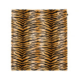 Orange and Black Tiger Print Faux Fur Plush Throw Blanket