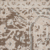5' x 7' Cream Medallion Power Loom Area Rug