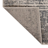 10' x 14' Gray Medallion Power Loom Area Rug