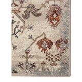 2' x 3' Beige Oriental Power Loom Area Rug