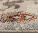 8' x 10' Beige Oriental Power Loom Area Rug