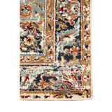 5' x 7' Ivory Medallion Power Loom Area Rug