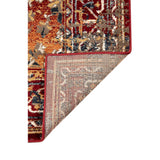 2' x 3' Red Medallion Power Loom Area Rug