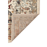 2' x 3' Beige Floral Medallion Power Loom Area Rug