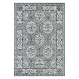 2' x 3' Blue Medallion Power Loom Area Rug