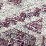 9' x 12' Blue and Brown Medallion Power Loom Area Rug