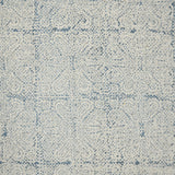 3' X 5' Blue Oriental Flatweave Handmade Distressed Area Rug With Fringe