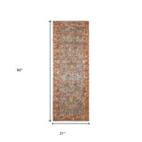 10' x 14' Taupe Medallion Power Loom Area Rug With Fringe