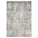 5' x 7' Light Gray Abstract Power Loom Area Rug