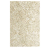 5' x 7' Beige Wool Geometric Hand Tufted Area Rug