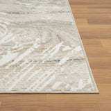 8' x 10' Gray Abstract Area Rug