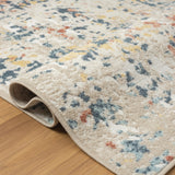 8' x 10' Gray Abstract Area Rug