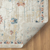 8' x 10' Ivory Medallion Area Rug