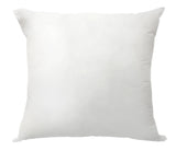 24" X 24" White Polyester Blown Seam Down Pillow Insert