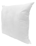 24" X 24" White Polyester Blown Seam Down Pillow Insert