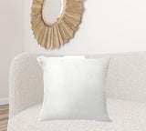 24" X 24" White Polyester Blown Seam Down Pillow Insert