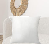 30" X 30" White Polyester Blown Seam Pillow Insert