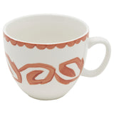 Turquoise Sixteen Piece Abstract Ceramic Service For Four Dinnerware Set