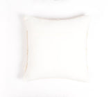 18" X 18" Off White Chevron Cotton Blend Pillow Cover With Texture