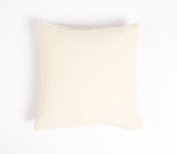 16" X 16" White Check Cotton Pillow Cover