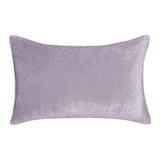 16" X 24" Gray Abstract Polyester Zippered Pillow With Beads