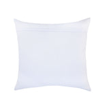 Set of Four 18" X 18" Yellow Beach Chevron Cotton Zippered Pillow