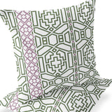 Set of Two 16" X 16" Blue and Gray Butterfly Blown Seam Floral Indoor Outdoor Throw Pillow