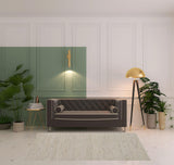 5' x 8' White Wool Hand Woven Area Rug
